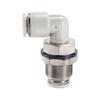 AirTAC PLM Series Right Angle Quick Connect Panel Mount Fitting