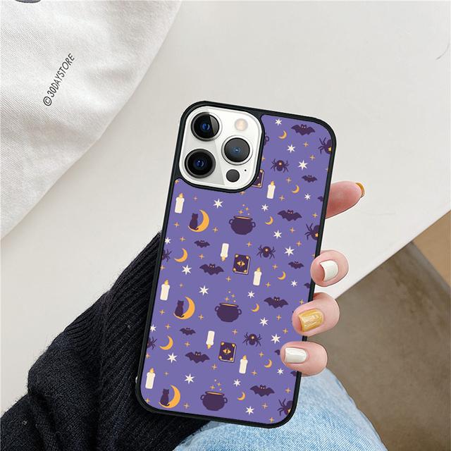 Girly Pastel Witch Goth Phone Case For iPhone 17 Air 15 16 Cover 11 13 14 Pro Max 12 Plus Max Fundas