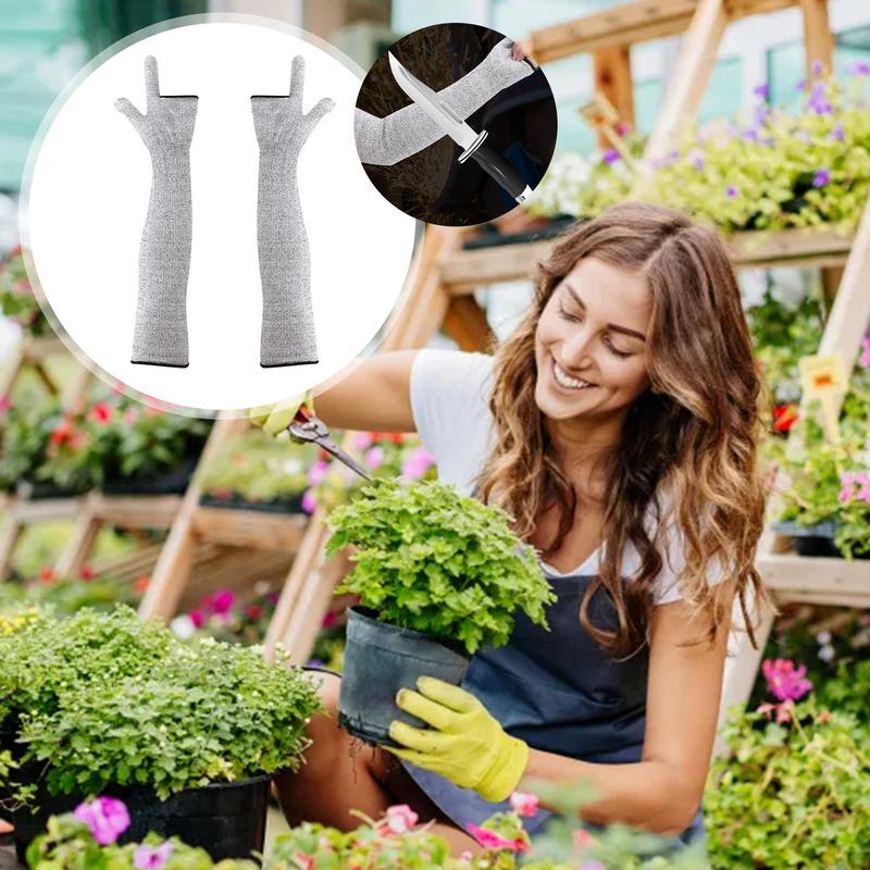 

Arm Protection Sleeves Farmer Defense Protection Arm Sleeves Cut-Resistant Arm Sleeves Sun Protective Cooling Arm Sleeves For белый