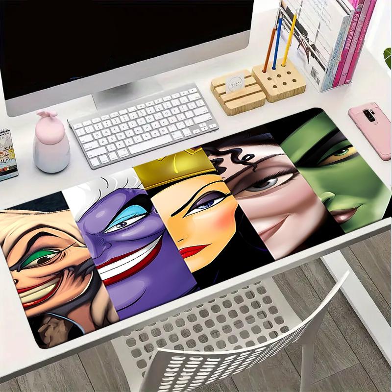 Böse Königinnen Collage Mauspads, Gaming-Mauspads, Tastaturpads, Schreibtischdekoration für Computer-Notebook, Fan-Geschenk, Geburtstagsgeschenk