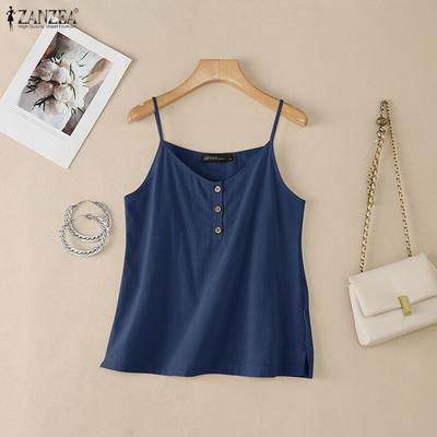 Γυναικεία Casual Τιραντάκια Αμάνικα Slip Tops Μπλουζάκια