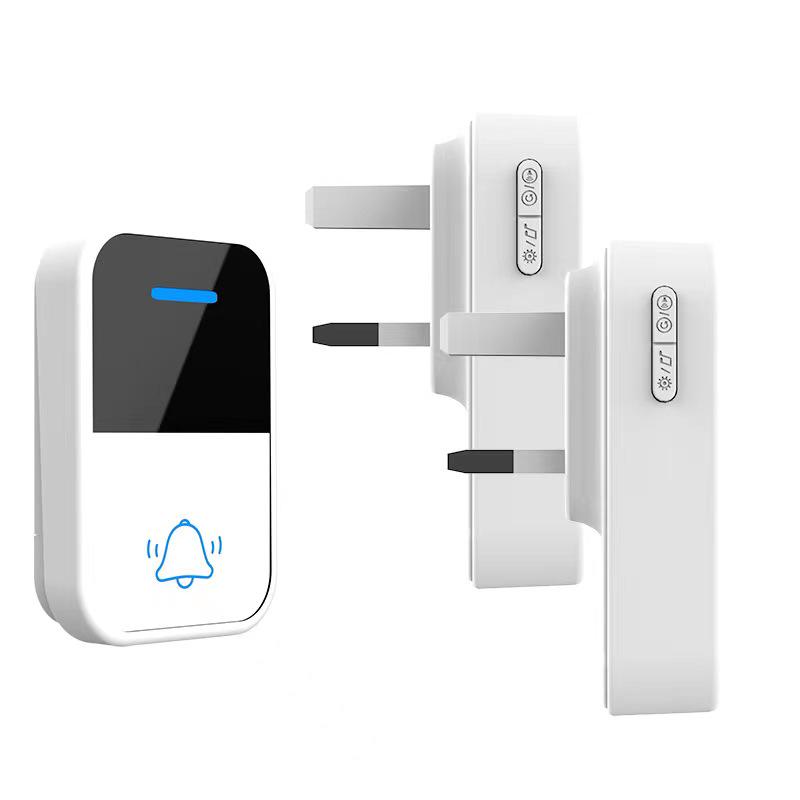 Wireless Digital Doorbell with Remote Chime