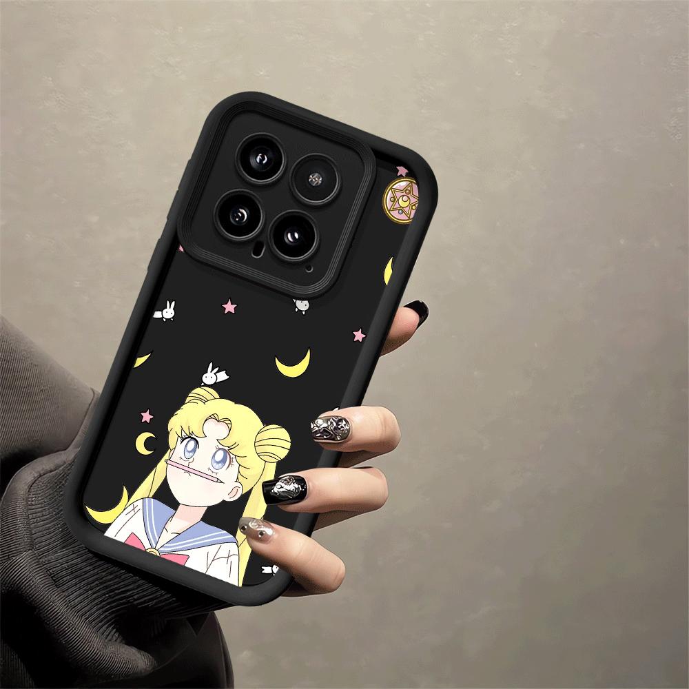

Phone Case for Xiaomi Poco F8 X3 Pro C61 X3 NFC C50 C51 Soft Cover Sailor Moon Poco X3 Pro
