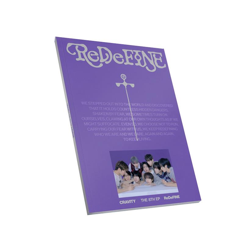 

[ПРЕДЗАКАЗ] CRAVITY – 8-й мини-альбом ReDeFINE (Re Вер.) 1pcs