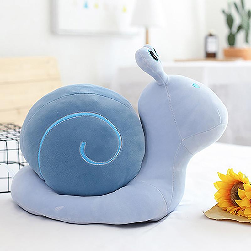 23 см Мультяшні Плюшеві Іграшки Равлики Мила Подушка Тваринка М'які Набивні Ляльки Равлики Каваї Подушка для Дивана Милий Подарунок на День народження для Дівчаток