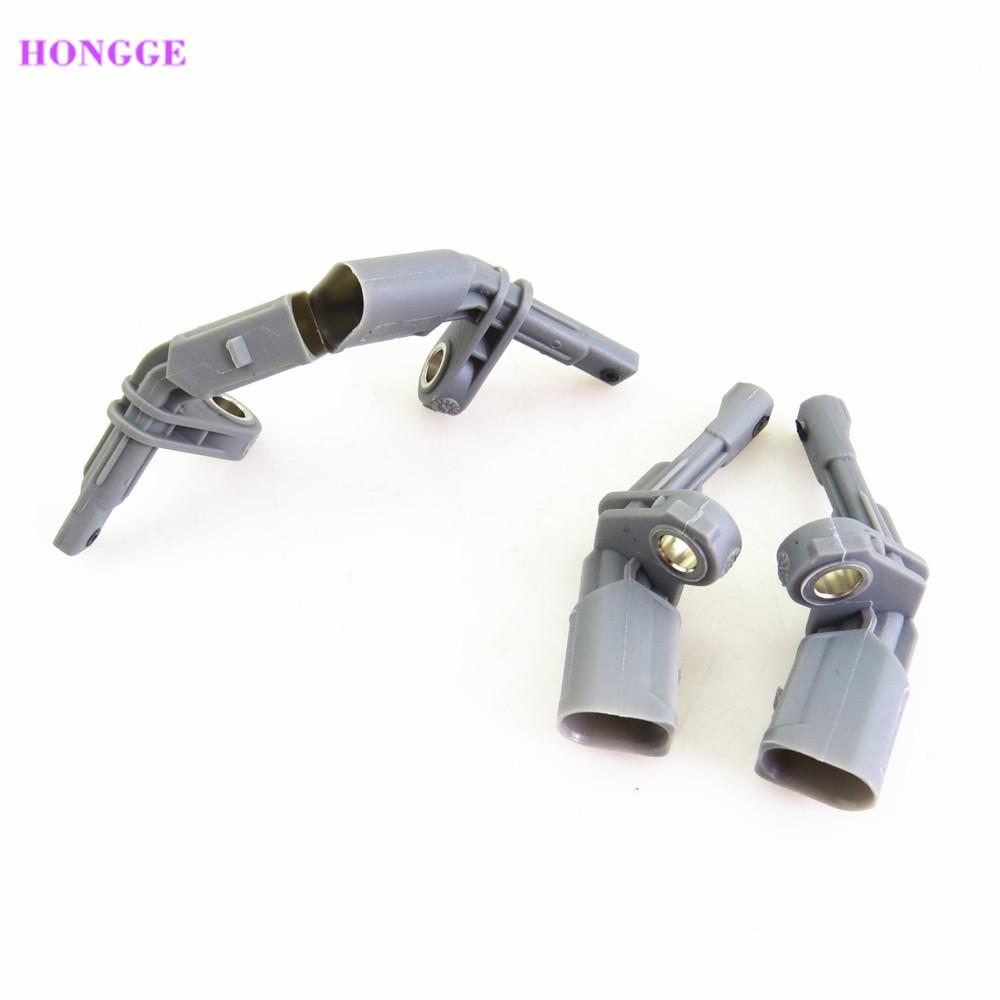 4Pcs FWD ABS Wheel Sensor Front Rear Left Right Kit For TT Q3 A3 CC Beetle Eos Golf Passat B6 Superb Alhambra