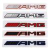 FUP1 1 peça ABS 3D para novas Letras AMG de Carro Emblema Lateral de Para-lama Placa Adesivo Decalque Estilo Acessórios para carro