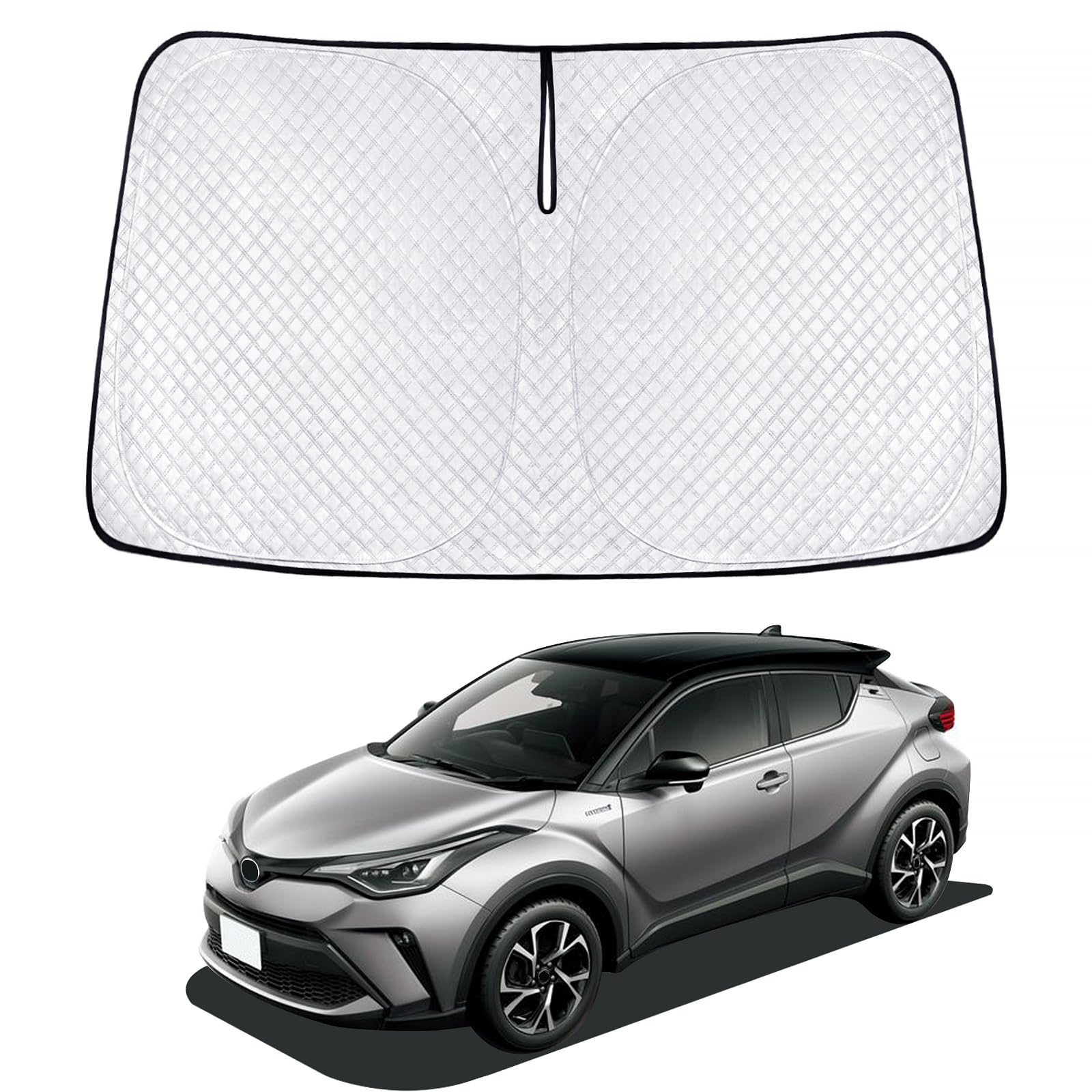 New Sunshade for CHR NGX10 ZYX10 NGX50 Windshield Car Shade UV Sun Light Heat for Car Privacy Custom Part C-HR - Vehicle-Specific Sunshade, Shade,