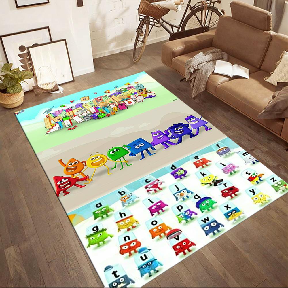 Numberblocks Carpet Perfect For Decorate Room Living Rooms Balcony Study Room Antislip Carpet Office Home Decor Birthdaychristmas Gift