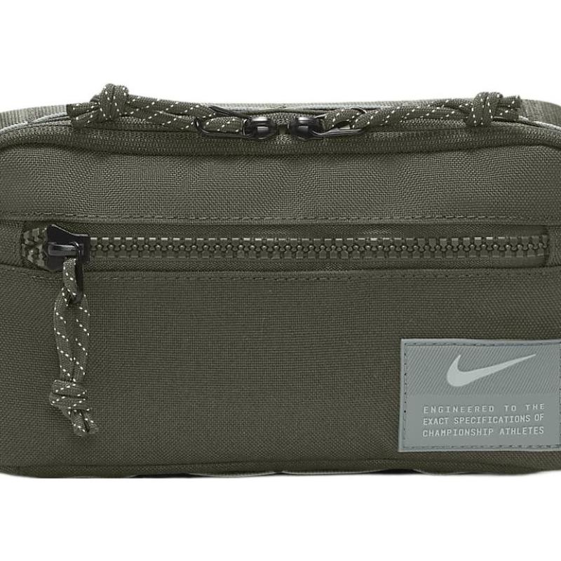 Nike Fabric One Shoulder Crossbody Bag Sling Bag Fanny Pack Regular Unisex Khaki Green/Khaki Green/Mica Green Casual DR6127-325 Casual DR6127-325