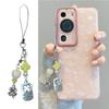 Four Leaf Grass Phone Chain Stylish Bag Pendant Multifuntional Phone Accessory Fashion Phone Lanyard for Everyday Use