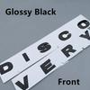 Abs Chrome Car Front Trunk Emblem for Land Rover Discovery 1 2 3 4 5 Auto Label Hood Bonnet Rear Tailgate Sticker Decoration XS1