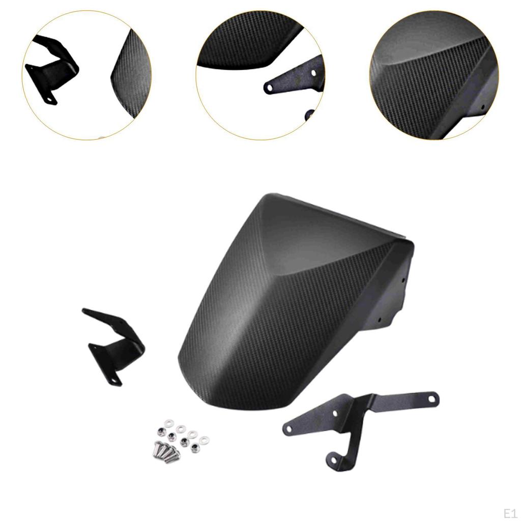 Water Shield Cover Trim Aluminum Spare Parts Replacement Motorbike Rear Fender Mudguard Splash Guard