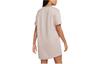Nike Short Sleeved Dresses Women's Taupe Crew Neck Moderate Mid Length DV7882-272