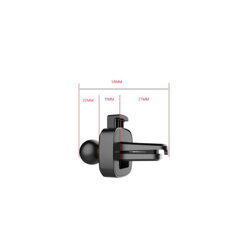 Car Mobile Phone Holder Dashboard Clip Creative Suction Cup Car Gravity Out of Trend Navigation Paste Nut Base
