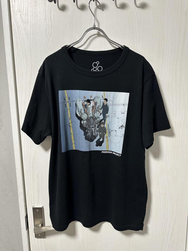 [USED] EDWIN × FREEDOM PROJECT L size T-shirt