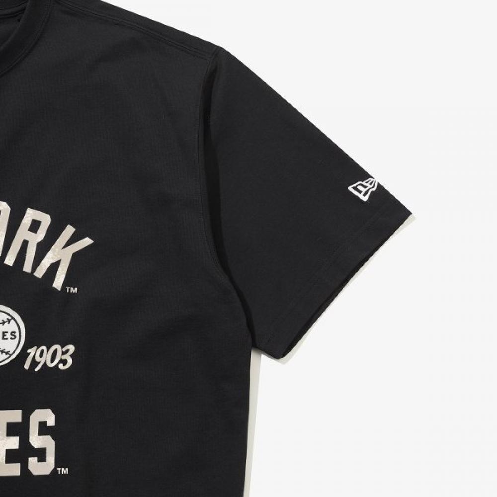 New Era New York Yankees 1958 T shirT heaTher Black