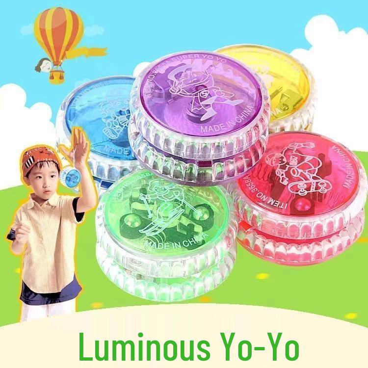 

Бесплатная доставка: Детский светящийся йо-йо - Креативный мультяшный дизайн, светящийся, подарок к школе [Новичкам скидка ¥5]