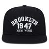 2026 Chapéu de Beisebol Simples Criativo Novo BROOKLYN 1947 Bordado para Uso Externo Diário Casual Chapéu com Aba Reta Chapéu Fashion Hip Hop