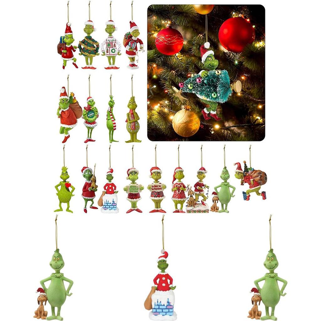 Gorgeous The Grinch Christmas Tree Pendant Ornament For Party Home Decor