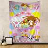 SSugarbunnies Anime Printed Large Wall Tapestry Kawaii Hanging Tarot Hippie Wall Rugs Dorm Art Home Decor