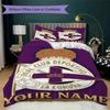 Custom Name Real Club Deportivo Pattern Bedding uilt Set uilt Cover Pillowcase Home Decoration Birthday Gift (1*duvet cover+2*pillowcase without core)