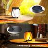 Solar Flame Lanterns Outdoor Decor Led Rope Light For Camping And Garden