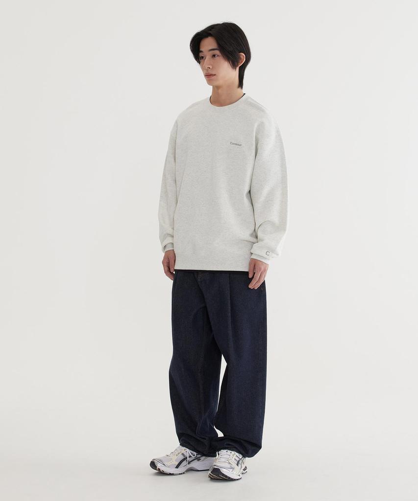 COVERNAT Small Authentic Sweatshirt Oatmeal