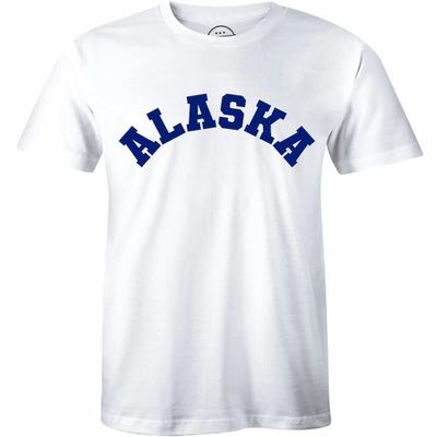 Alaska State T Shirt Athletic Wear Usa Novelty Collegiate Vintage Unisex Streetwear Graphic Slightly Soft Comfortable