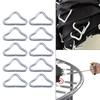 10Pcs Triangular Rings Buckles Rings V-rings Replacement Repair Trampoline Triangular Buckles Wear Resistant Part Rings Buckles