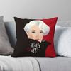 Meryl Streep Miranda Priestly Quadratisches Kissenbezug Polyester Leinen Samt Bedruckt Reißverschluss Dekorative Bettkissenhülle