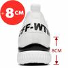New  Sneakers Men Insoles 8Cm Sports Heightening Shoes Tall Shoes 39-43 Man Elevator Shoes Height Increase Shoes   Tênis