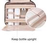 BAGSMART Borsa da Toilette Grande Borsa da Viaggio con Gancio Appendiabiti, Borsa per Cosmetici e Trucco Resistente all'Acqua Organizzatore da Viaggio per Accessori, Shampoo, Formato Standard