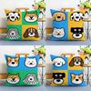 FourPoint Cute Cartoon Dog Pictures Cushion Cover Linen Pillowcase Soft  for Sofa Bed Home Room Decor