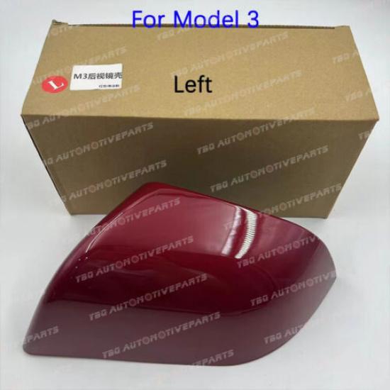 Side Mirror Cover For Tesla Model 3 2018 -  Wing View Mirror Shell Cap Cover
