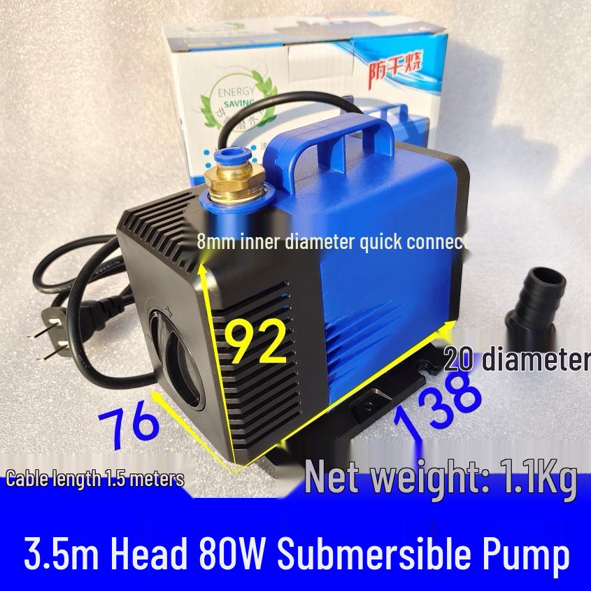 Submersible Cooling Pump for Engraving Machines, Drills, Fountains, and Fish Tanks