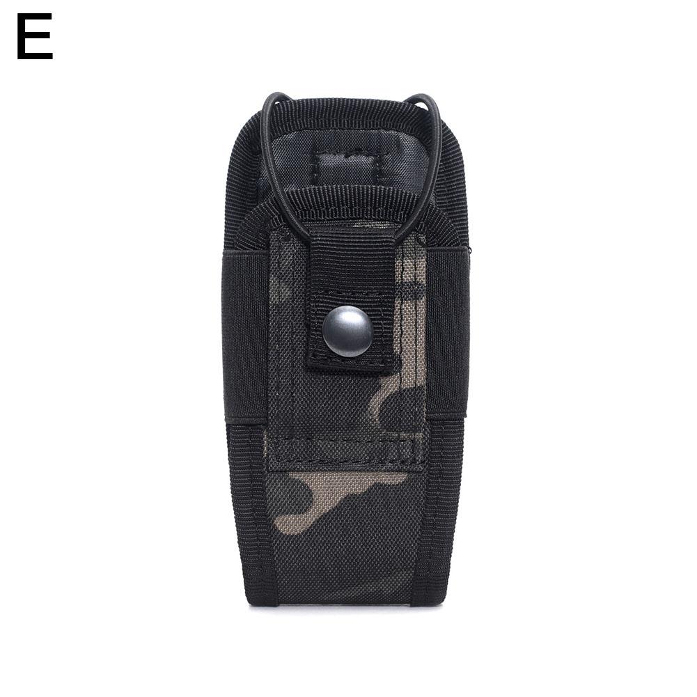 Tactical Radio Holder Molle Radio Pouch Case Heavy Duty Radios Holster Bag for Two Ways Walkie Talkies Baofeng Hunting Equipment