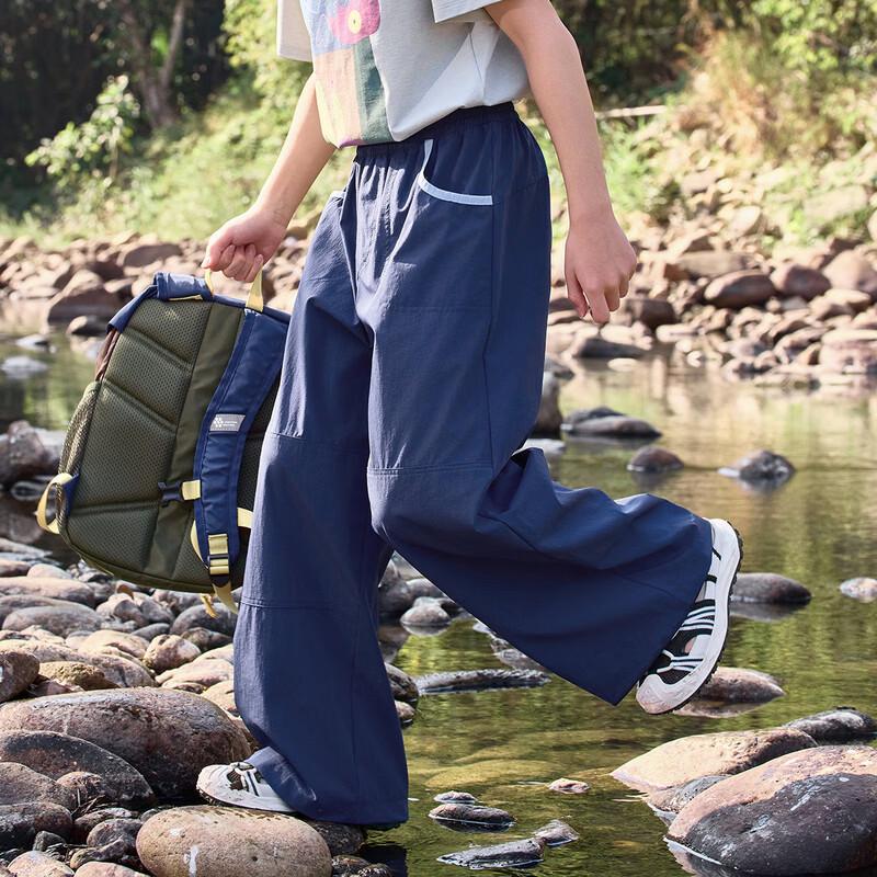 EBAER Kids' Summer Antibacterial Lightweight Straight-Leg Outdoor Pants