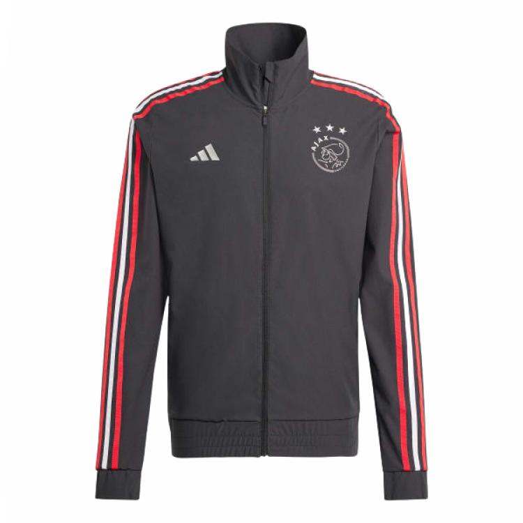 adidas Ajax Amsterdam AJAX AMSTERDAM THE TRACKSTAND GRAFİKLİ CEKET Ceketler & Paltolar Erkek Siyah IN9079
