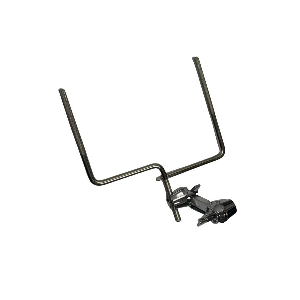 Universal Half-Quick Lock Rotating Cymbal Stand Extension with Angled Rod for Cowbell and Water Cymbal Mounting