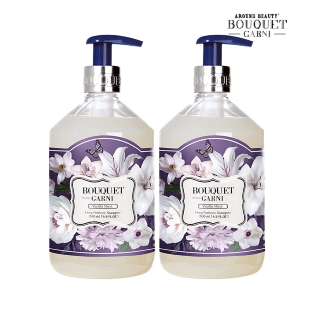 

Bouquet Garni Deep Perfume Shampoo Vanilla Musk Scent 500 мл x2