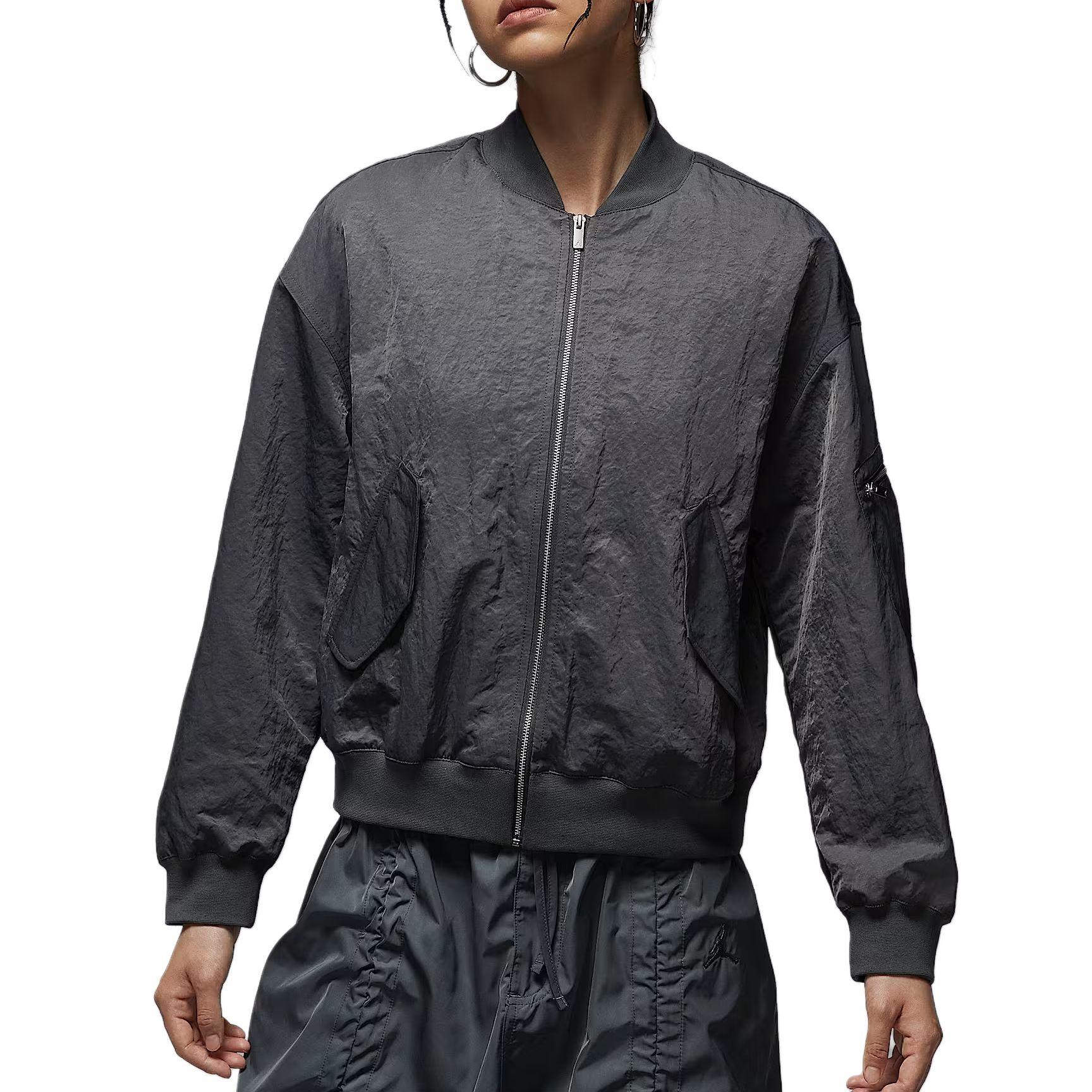 

Jordan Куртка Flight Renegade в повседневном стиле, удобная, на молнии, с длинным рукавом, женская, HJ0545-068 L