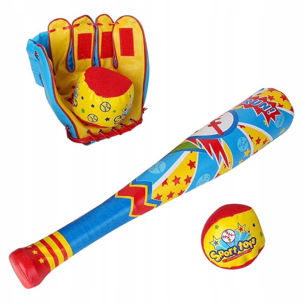 Σετ Μπέιζμπολ Γάντι Δύο Μπάλες Ρακέτα Μπέιζμπολ Για Παιδιά