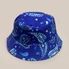 Cashew Flower Printed Bucket Hat Men And Women Shading Personality Outdoor Cool Tide Retro Pot Hat