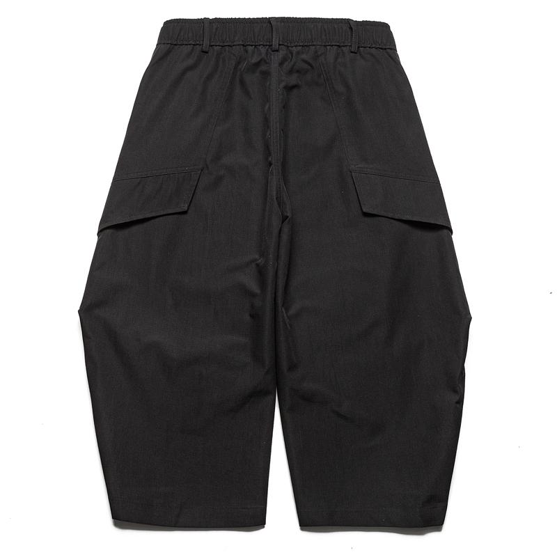 Fashion Summer Calf-length Pants for Men Clothes Thin Casual Elastic Waist Short Pants