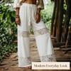 JPNTKY Women's Fashion Casual Solid Color Print Pants & Capris