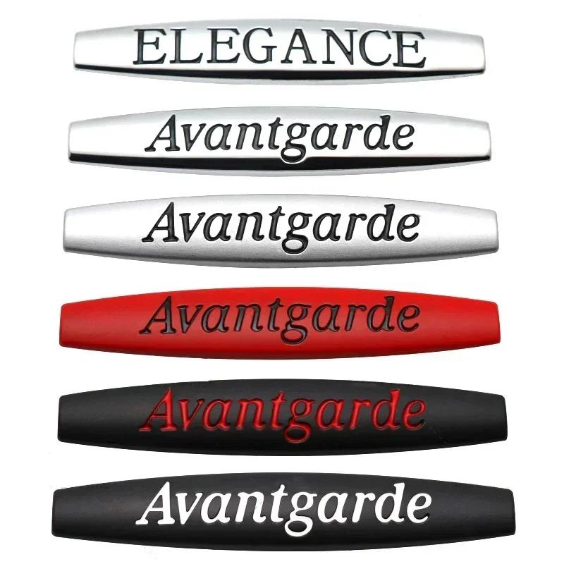 3D Metal Car Fender Badge For Mercedes Benz W204 W205 W213 W211 W210 Grand Edition Avantgarde Emblem Logo Sticker Accessories