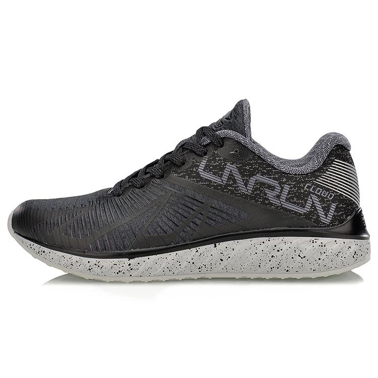 

New LiNing Cloud 4 Flame Reflective Low Top Running Shoes Women s Gray Black ARHM068-6 35.5