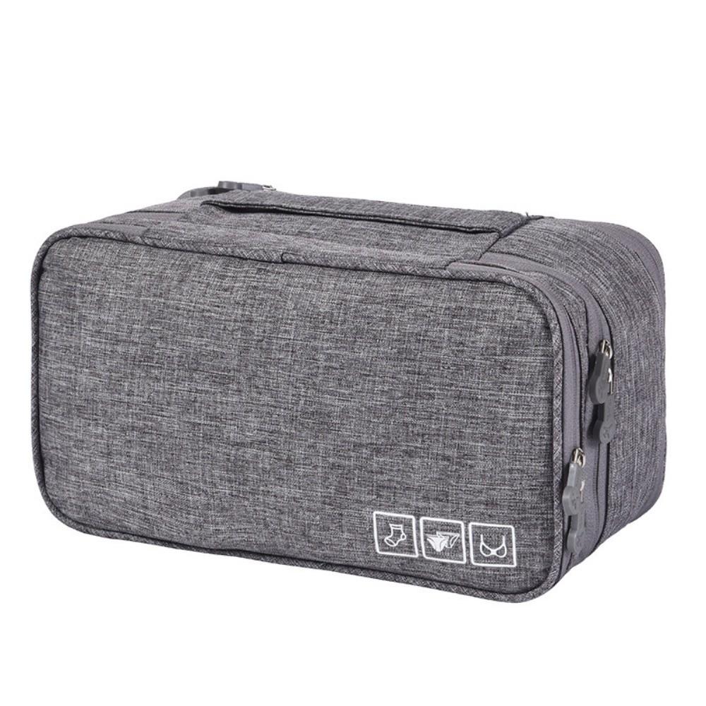 Multifunctional Underwear Organizer Bag Portable Foldable Toiletries Organizer Bag Dustproof Large Capacity Cationic Bra Bag
