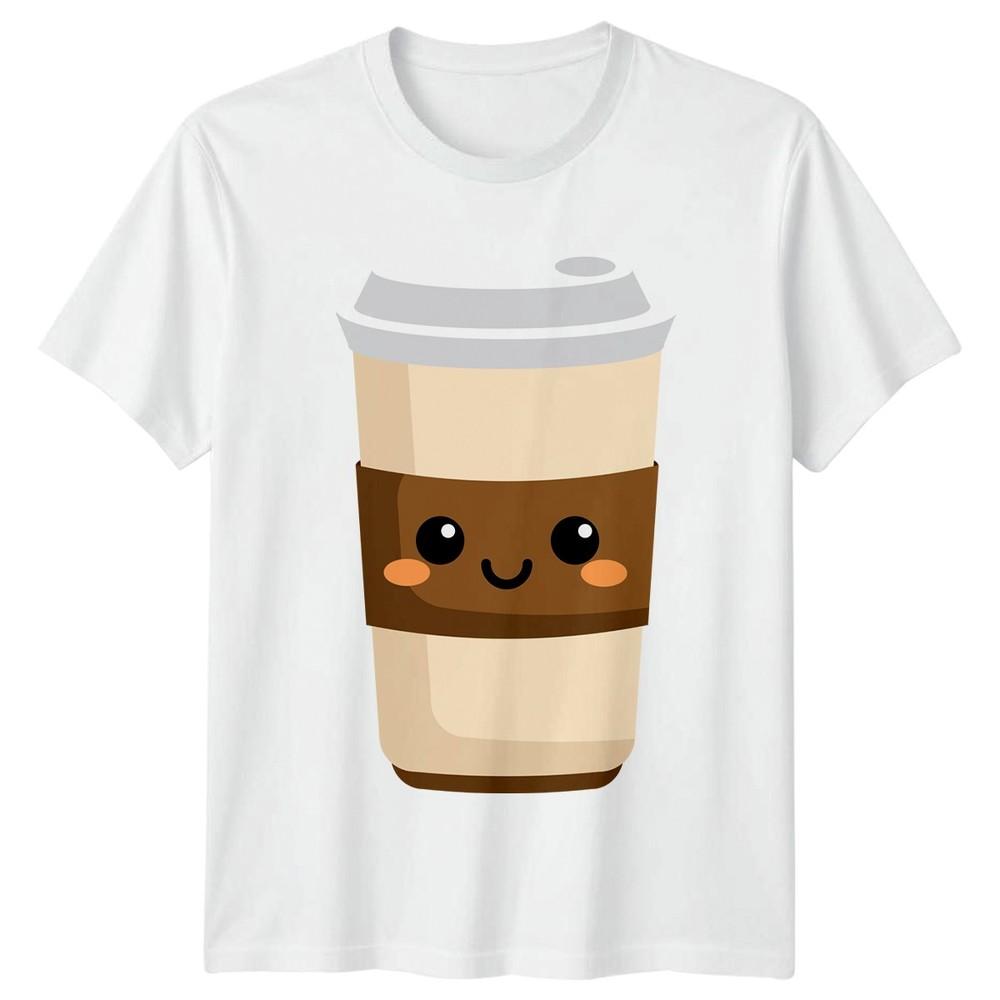 This Is My Happy Coffee Face TShirt Kawaii Barista Coffee S